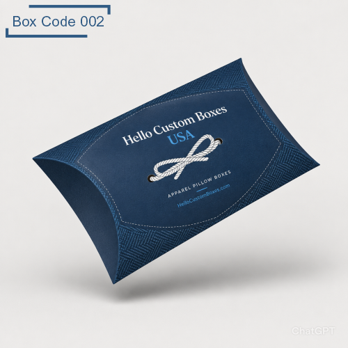 Custom Apparel Pillow Boxes