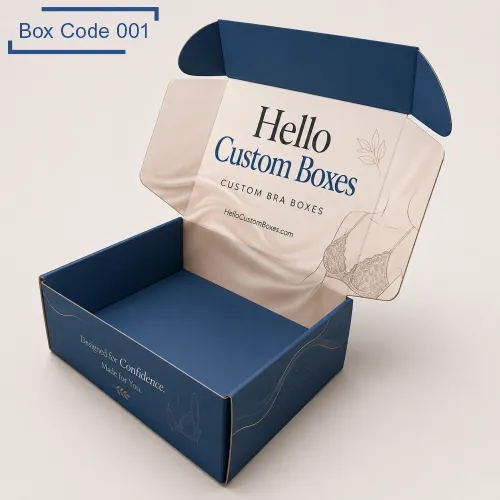 Custom Bra Packaging Boxes