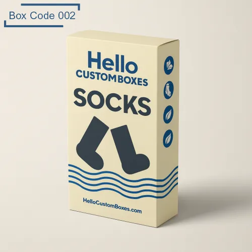 Custom Sock Packaging Boxes