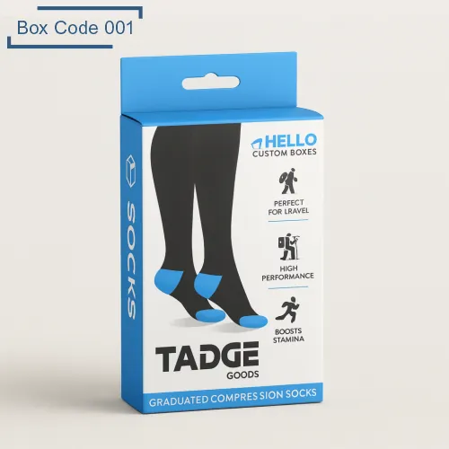 Custom Sock Packaging Boxes
