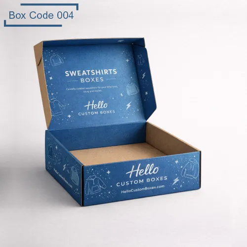 Custom Sweatshirts Boxes