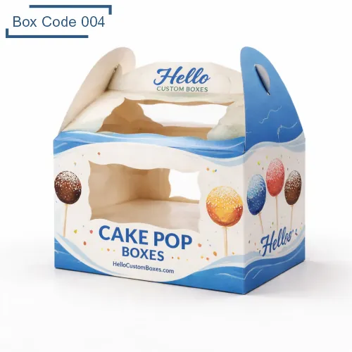 Custom Cake Pop Boxes