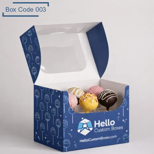 Custom Cake Pop Boxes