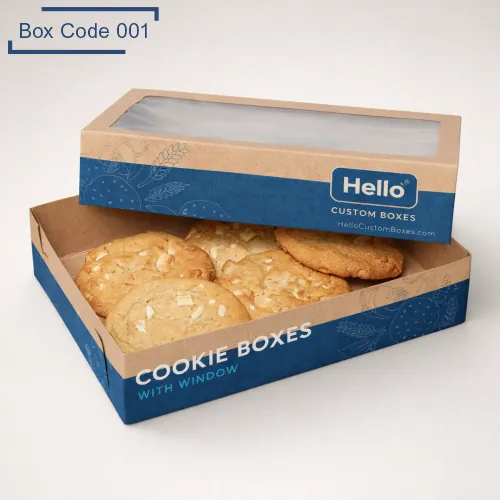 Custom Cookie Boxes with Window