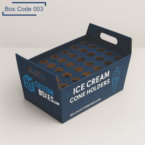 Custom Ice Cream Cone Holders