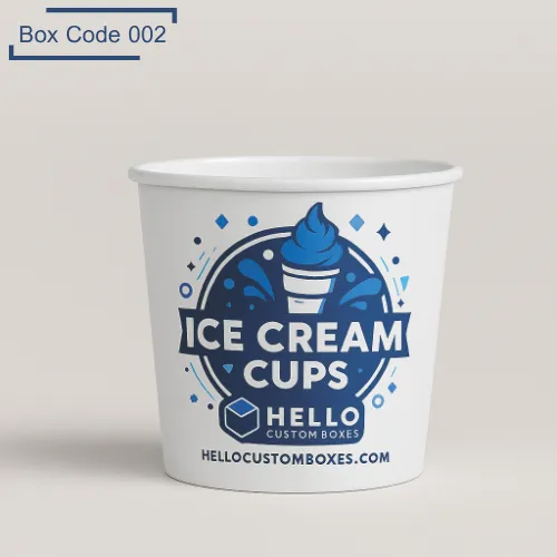 Custom Ice Cream Cups