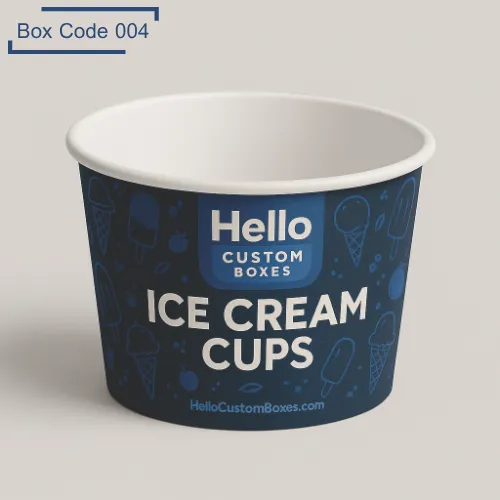 Custom Ice Cream Cups