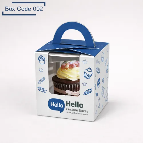 Custom Individual Cupcake Boxes