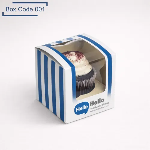 Custom Individual Cupcake Boxes