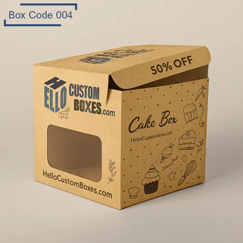 Custom Small Cake Boxes