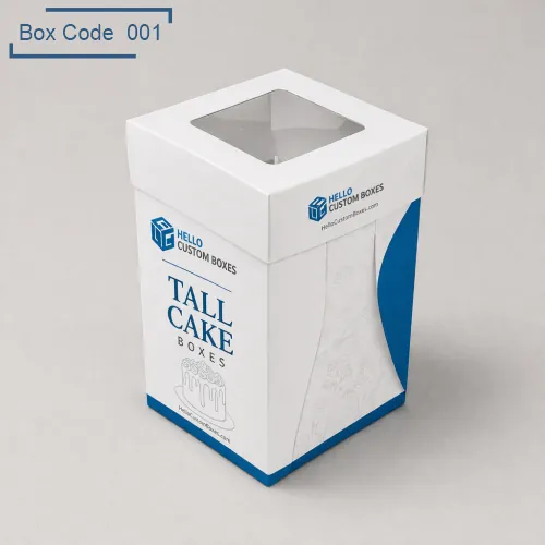 Custom Tall Cake Boxes