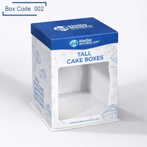 Custom Tall Cake Boxes