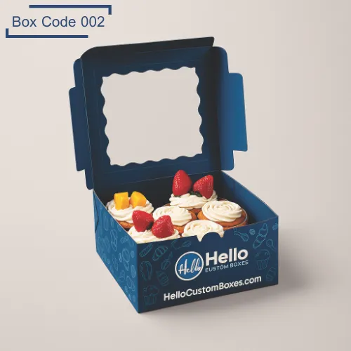 Custom Window Bakery Boxes