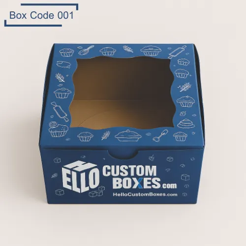Custom Window Bakery Boxes