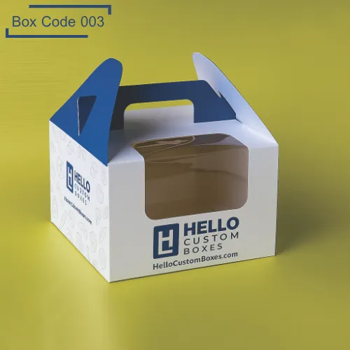 Custom Window Bakery Boxes