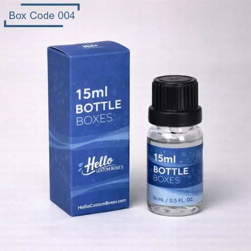 Custom 15ml Bottle Boxes