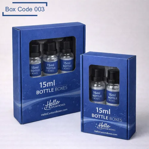 Custom 15ml Bottle Boxes