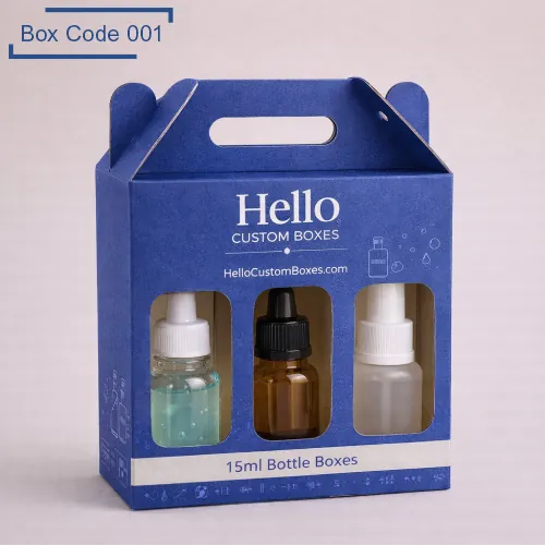 Custom 15ml Bottle Boxes
