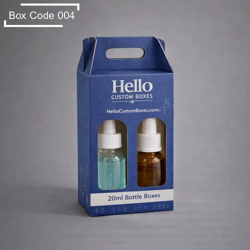 Custom 20ml Bottle Boxes