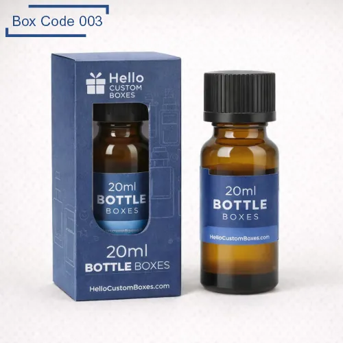 Custom 20ml Bottle Boxes