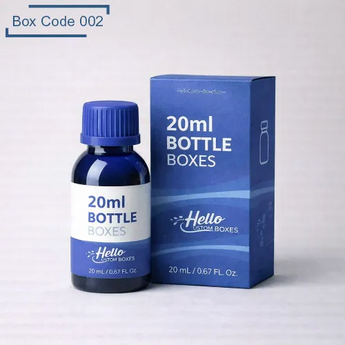 Custom 20ml Bottle Boxes