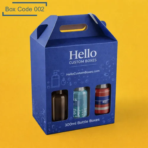 Custom 300ml Bottle Boxes