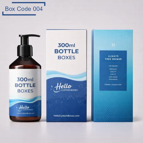 Custom 300ml Bottle Boxes