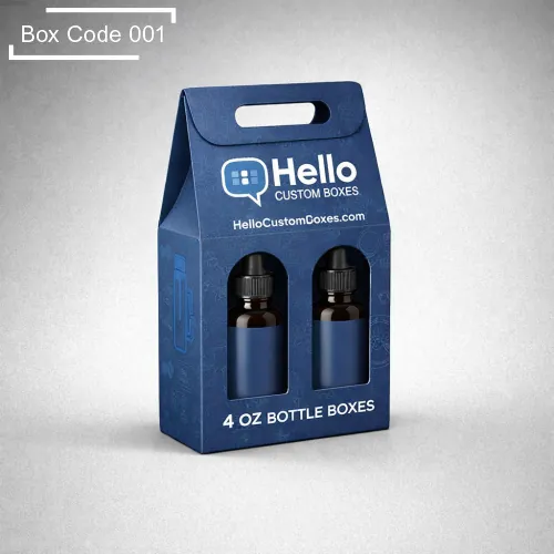Custom 4 oz Bottle Boxes