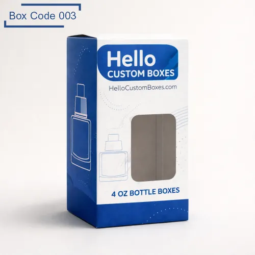 Custom 4 oz Bottle Boxes