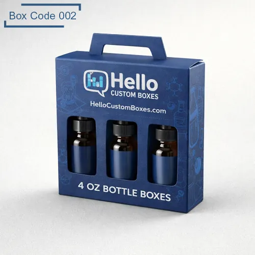 Custom 4 oz Bottle Boxes