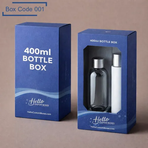 Custom 400ml Bottle Boxes