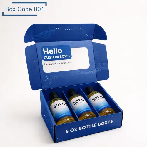Custom 5 oz Bottle Boxes