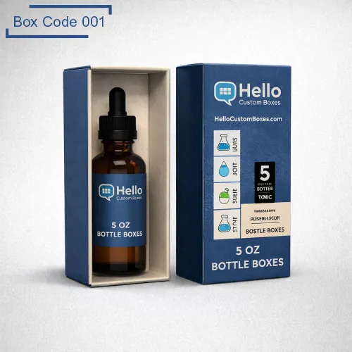 Custom 5 oz Bottle Boxes