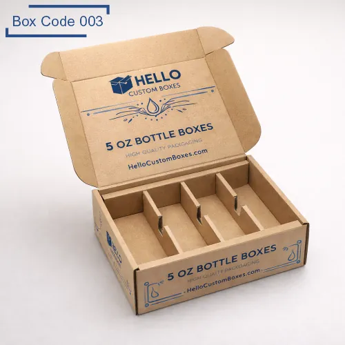Custom 5 oz Bottle Boxes
