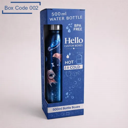 Custom 500ml Bottle Boxes