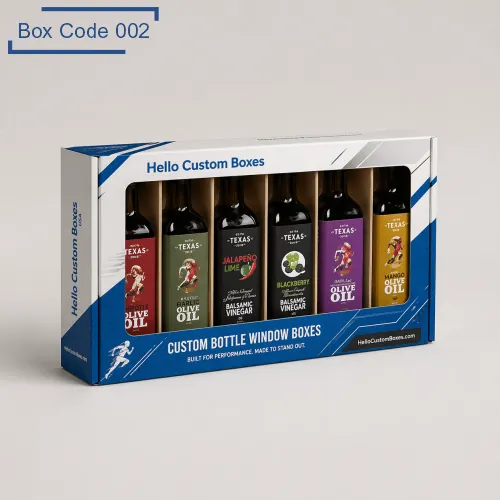 Custom Bottle Window Boxes