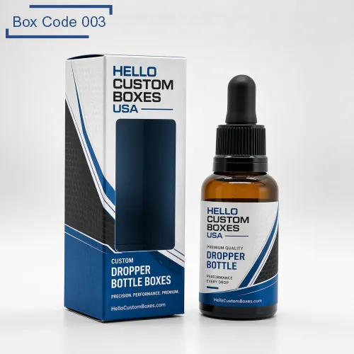 Custom Dropper Bottle Boxes