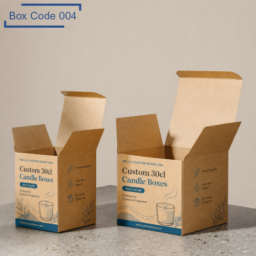 Custom Printed 30cl Candle Boxes