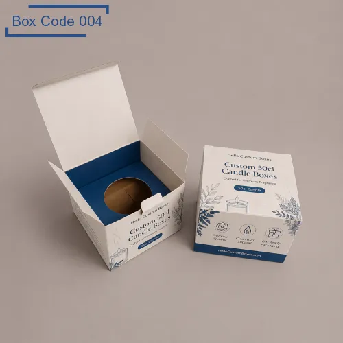 Custom Printed 50cl Candle Boxes