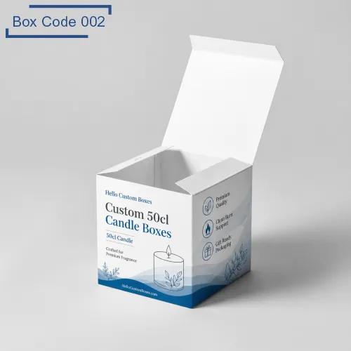 Custom Printed 50cl Candle Boxes