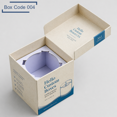 Custom Candle Boxes with Inserts