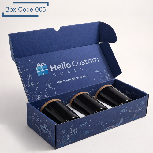 Printed Candle Jar Boxes Wholesale