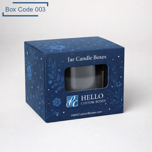 Printed Candle Jar Boxes Wholesale