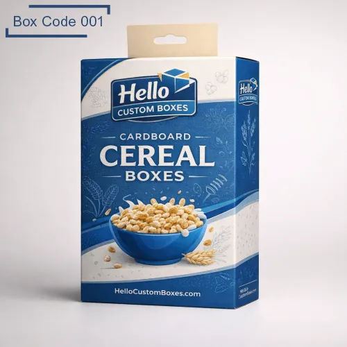 Custom Cardboard Cereal Boxes
