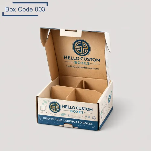 Custom Recyclable Cardboard Boxes