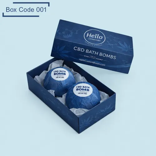 CBD Bath Bomb Boxes