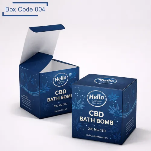 CBD Bath Bomb Boxes