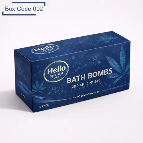 CBD Bath Bomb Boxes