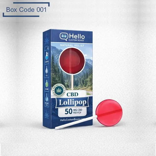 Custom CBD Lollipop Boxes