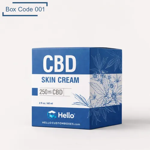 Custom CBD Skin Cream Boxes